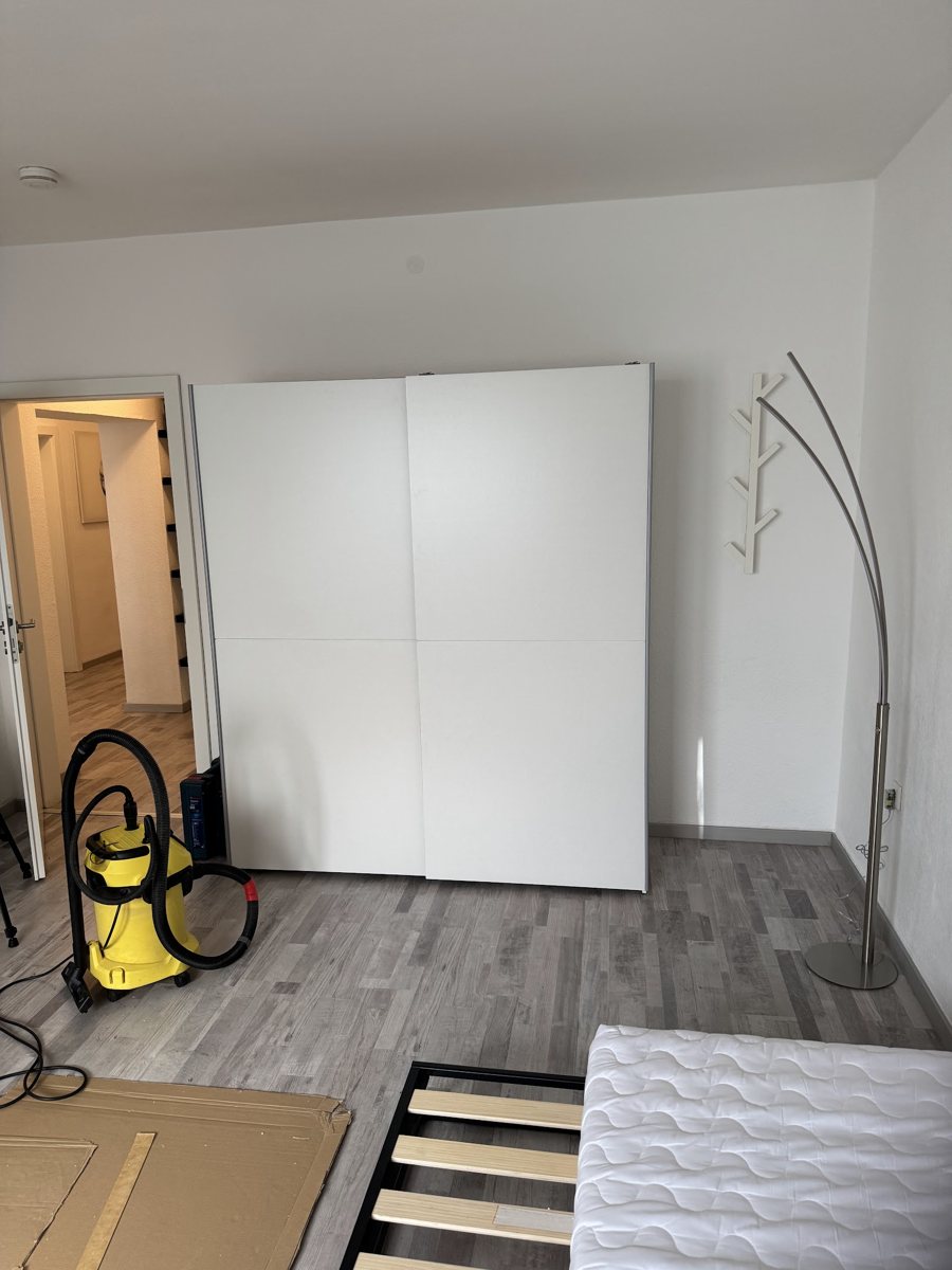Schwebetürenschrank im Schlafzimmer